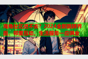 海角社区进不去？2024全新跳转界面，邻里互动、生活服务一应俱全