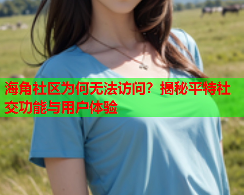 海角社区为何无法访问？揭秘平特社交功能与用户体验  第1张